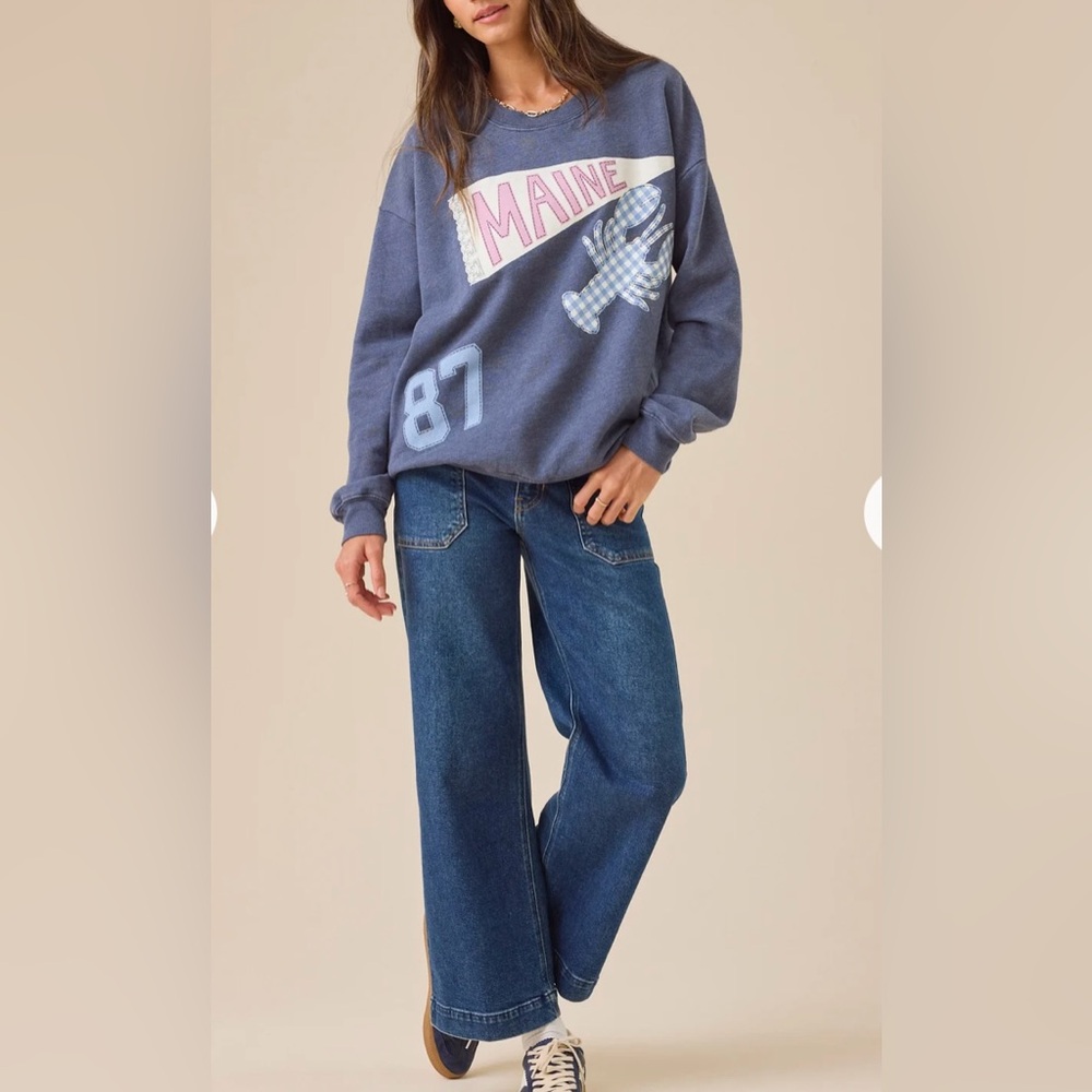 Altar'd State Dark Blue Flare Jeans